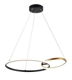 Lampa wisząca RANDO LED Zuma Line 20002P-GD zmiana barwy światła, cena 549.00 zł