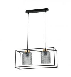 Lampa wisząca SINELLA Italux PND-23231-2-BK+SG, cena 325.00 zł