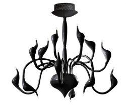 Lampa wisząca SNAKE BLACK AZzardo MD 6230-12 AZ1017, cena 1319.50 zł