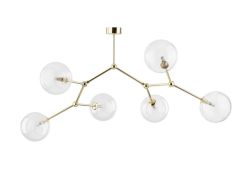 Lampa wisząca, sufitowa FAIRY VI GOLD TK Lighting 10071, cena 1079.00 zł