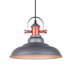 Lampa wisząca TEMPER Italux MDM-2986/1 GR, cena 252.00 zł