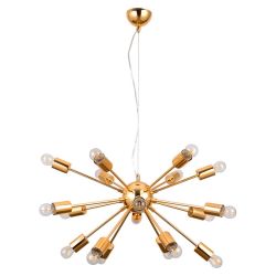 Lampa wisząca THEO złota Italux AD20000-18, cena 488.00 zł #1