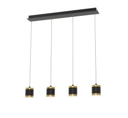 Lampa wisząca TOULOUSE czwórka LED Wofi Premium 7003-404, cena 799.00 zł