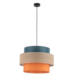 Lampa wisząca TRIO JUTA MIX 50cm TK Lighting 2758, cena 316.00 zł