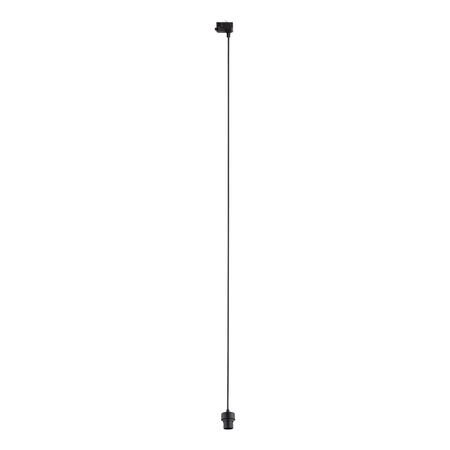 TRACER TRÓJOBWODOWY BLACK 1 ZAWIESZENIE E27 1,5M TK Lighting 6776