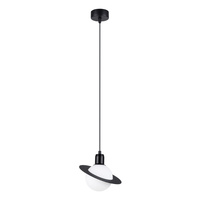 Lampa wisząca HYPERION 1 czarny Sollux SL.1358