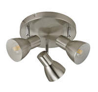 Lampa sufitowa nikiel satynowany potrójna RIADO Italux SPL-3422-3-SN