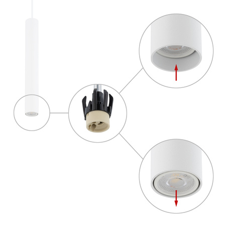 Lampa wisząca FOURTY M Nowodvorski 10770