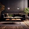 Lampa wisząca VASO 2 SMOKED 4W Milagro ML1400