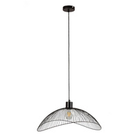 Lampa wisząca NUNEZ BLACK Italux PND-1702-1-L-B