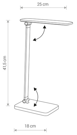 Lampa stołowa STYLE LED Nowodvorski 8404