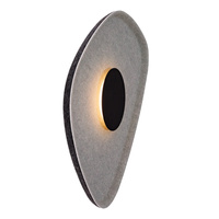 Kinkiet ozdobny wykonany z filcu LED 3000K DEUX BLACK&GREY MAXLIGHT W0558