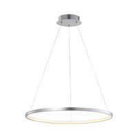 Lampa wisząca CIRCLE LED srebrna Leuchten Direkt 11524-21