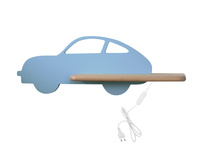 CAR LAMPA KINKIET 5W LED 4000K WL IQ KIDS Z PRZEWODEM Z WŁ. I WTYCZKĄ NIEBIESKI Candellux 21-85085