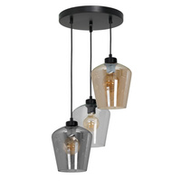 Lampa wisząca SANTIAGO MIX 3xE27 Milagro MLP6614