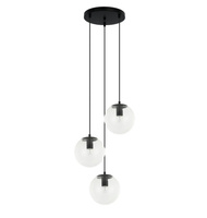 Lampa wisząca SARPO 3 Italux PND-58867-3S-BK