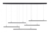 Lampa wisząca MERLO BLACK DIMM LED AZzardo AZ3184