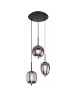 Lampa wisząca BLACKY Globo 15345-3