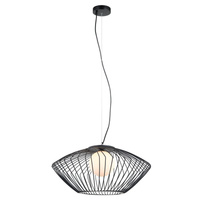 Lampa wisząca ZENO Italux MDM-3844-1 BK