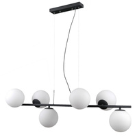 Lampa wisząca RADDI BLACK Italux PND-5510-6-BK