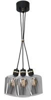 Lampa wisząca RICHMOND BLACK / GOLD Milagro MLP65400