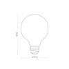 ŻARÓWKA E27 AMBER G95 TK Lighting 3791