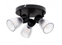 Lampa sufitowa potrójna BEST BLACK Milagro ML9973