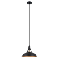 Lampa wisząca FREYA Italux MDM-2315/1 M BK+GD