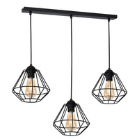 Lampa wisząca COLIN BLACK 3 Milagro MLP4790