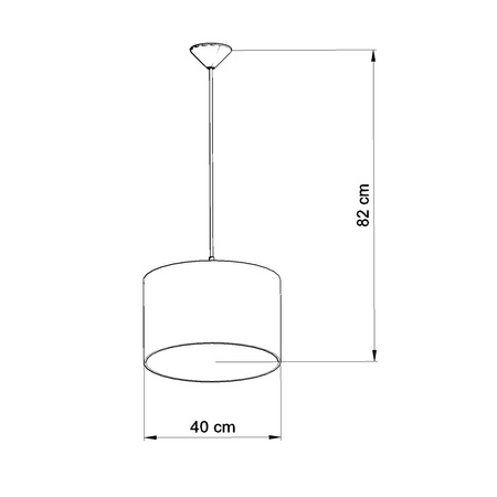 Lampa wisząca FOOTBALL B 40 Sollux SL.1427