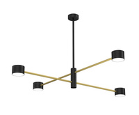 Lampa wisząca CROSS GOLD  Milagro MLP8419