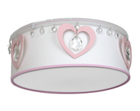 Lampa sufitowa dziecięca HEART Milagro MLP8279