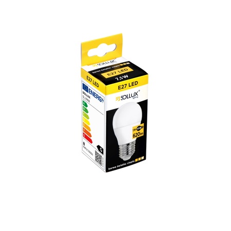 Żarówka LED E27 3000K 7,5W 620lm Sollux SL.0968