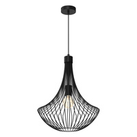 Lampa wisząca CESTA BLACK 1xE27 Milagro MLP8670