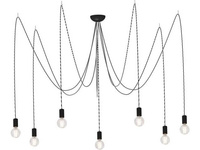 Lampa wisząca SPIDER BLACK VII Nowodvorski 6785