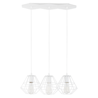 DIAMOND WHITE LAMPA WISZĄCA 3 PŁ  TK Lighting 848