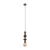 TOWER BROWN LAMPA WISZACA 1XE27 TK Lighting 10703