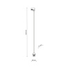 TRACER WHITE 1 ZAWIESZENIE E27 1,5M TK Lighting 5758