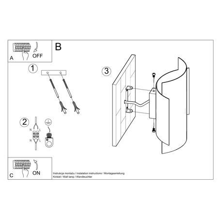 Kinkiet IMPACT WHITE Sollux Lighting SL.0857