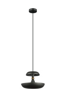 Lampa wisząca MARINA 26cm szara Italux PND-73221-1M-GR