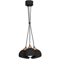 Lampa wisząca DAMA III BLACK Milagro MLP6580