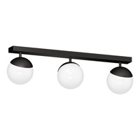 Lampa sufitowa SFERA BLACK 3xE14 Milagro MLP8857