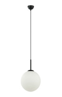 Lampa wisząca czarna 30cm DEORE Italux PND-5578-1L-BK