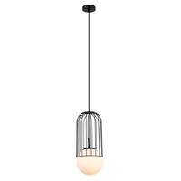 Lampa wisząca MATTY Italux MDM-3940/1 BK