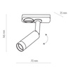 TRACER LED CZARNO/ZŁOTY TK Lighting 3384