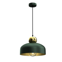 Lampa wisząca HARALD GOLD/GREEN 1xE27 Milagro MLP7694