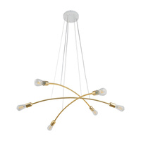 Lampa wisząca HELIX GOLD TK Lighting 5621