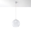 Lampa wisząca BALL transparentny Sollux SL.0248