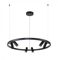 Lampa wisząca SATELLITE LED Maytoni czarna MOD102PL-L42B