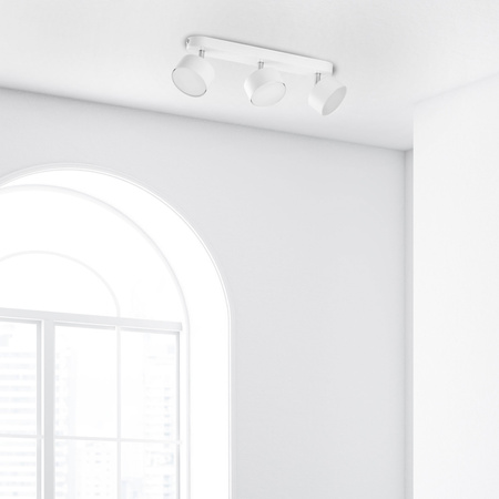 Lampa sufitowa spot CLARK WHITE TK Lighting 3396